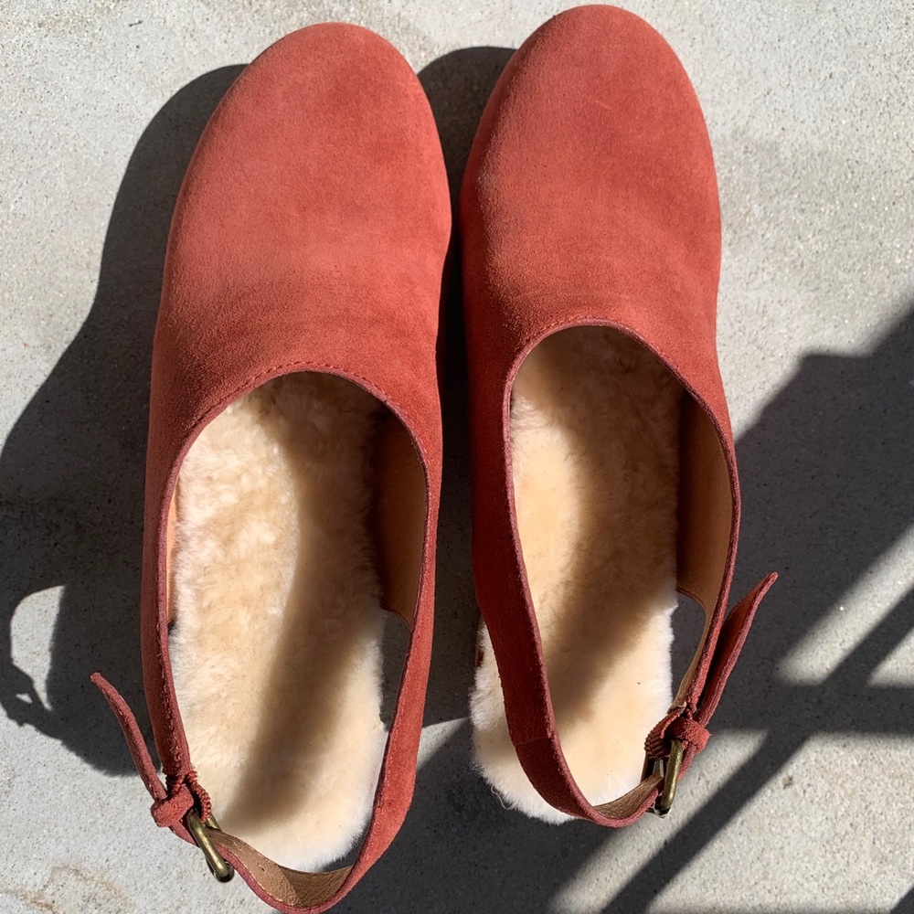Madewell The Marlo Slingback Clog Size 8